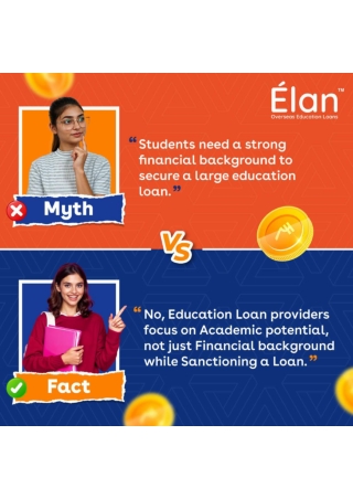 Myth vs Facts about Overseas Education Loan