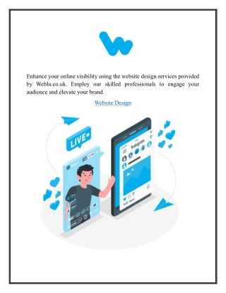 Website Design  Weblu.co.uk