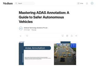 Mastering ADAS Annotation A Guide to Safer Autonomous Vehicles