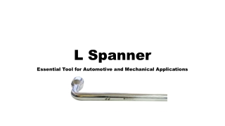 L Spanner - Automotive Tools