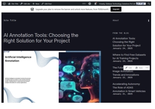 AI Annotation Tools Choosing the Right Solution for Your Project