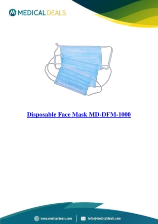 Disposable-Face-Mask-MD-DFM-1000