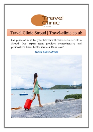 Travel Clinic Stroud | Travel-clinic.co.uk