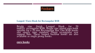 Euro Hooks - High-Quality Pegboard Hooks for Displays