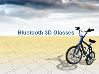 Bluetooth 3D Glasses