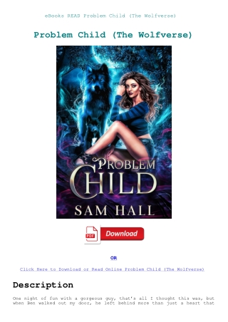 eBooks READ Problem Child (The Wolfverse)