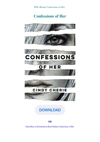 PDF eBooks Confessions of Her