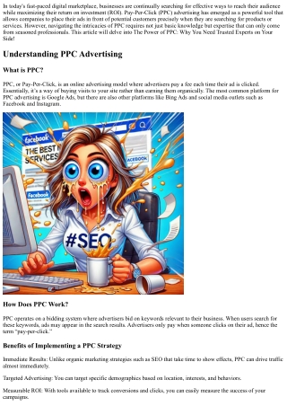 “The Power of PPC: Why You Need Trusted Experts on Your Side!”
