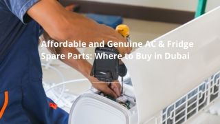 Keeping your air conditioning and refrigerator in optimal condition is essential for a comfortable and functional home i