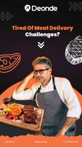 Meat Delivery App Development solution - Deonde