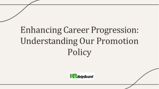 Employee Promotion Policy