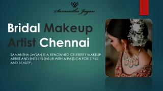 Bridal Makeup Artist Chennai