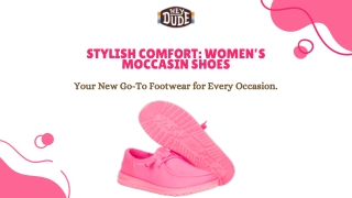 Buy Women’s Moccasin Shoes at HEYDUDE