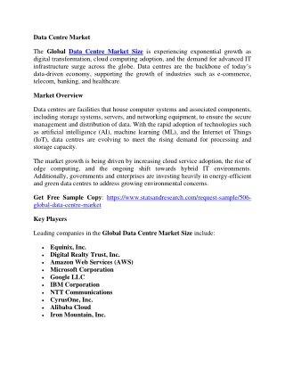 Data Centre Market