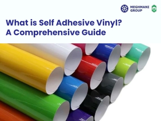 What is Self Adhesive Vinyl? A Comprehensive Guide