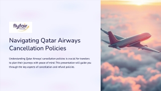 Navigating Qatar Airways Cancellation Policies