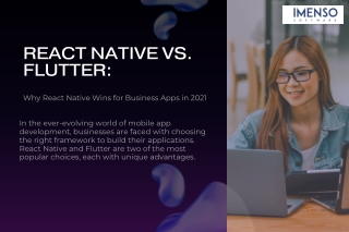 React Native vs. Flutter: Why React Native Wins for Business Apps in 2021