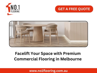 Facelift Your Space with Premium Commercial Flooring in Melbourne