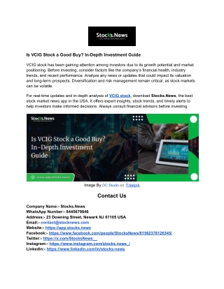 Is VCIG Stock a Good Buy_ In-Depth Investment Guide