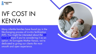 IVF Cost In Kenya