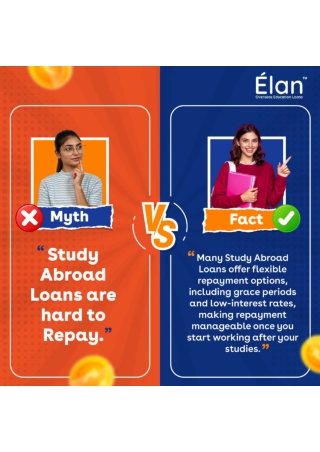 Myths vs Facts about Abroad Education Loan