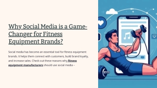 Why Social Media is a Game-Changer for Fitness Equipment Brands?