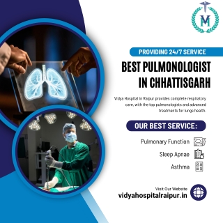 best pulmonologist in chhattisgarh