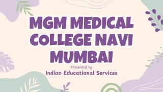 MGM Medical College Navi Mumbai