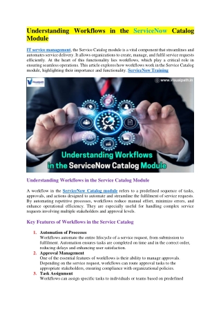 Best ServiceNow - ServiceNow Online Training