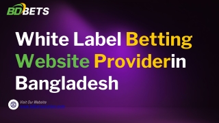 White Label Betting Website Provider in Bangladesh