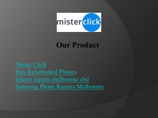 Need Samsung Phone Repairs? - Mister Click