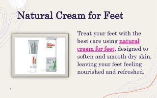 Natural Cream for Feet