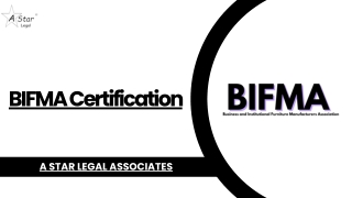 BIFMA Certification Call Now 9314321001