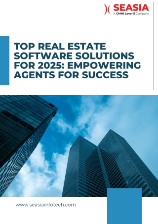 Top Real Estate Software Solutions for 2025 Empowering Agents for Success