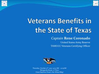 Veterans Benefits in the State of Texas