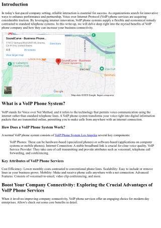 Boost Your Service Connectivity: Checking Out the Vital Benefits of VoIP Phone P