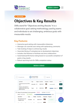 Objectives and Key Results