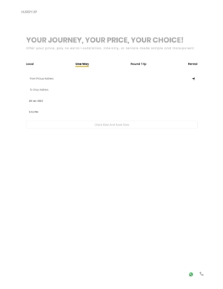 HurryUp Cabs | Online Cab Booking, Outstation Cabs @ ₹9/km