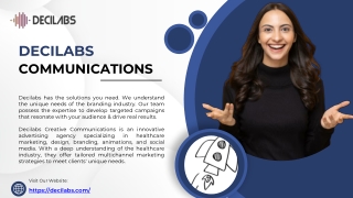 Decilabs - Innovative Creative Agency for Branding, Video & Audio Solutions
