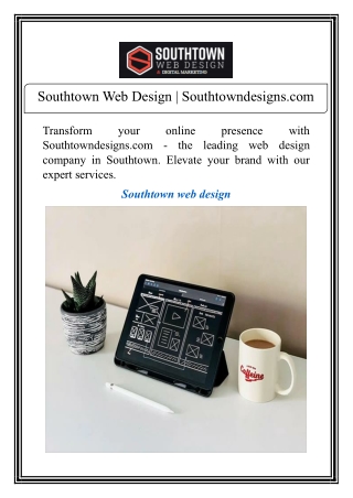 Southtown Web Design | Southtowndesigns.com