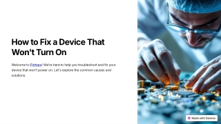 How-to-Fix-a-Device-That-Wont-Turn-On