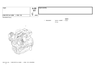 McCormick C-MAX RPS Tier 3 (2008- ) - RS24 - 105 Tractor Parts Catalogue Manual Instant Download