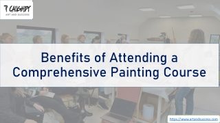 Benefits of Attending a Comprehensive Painting Course