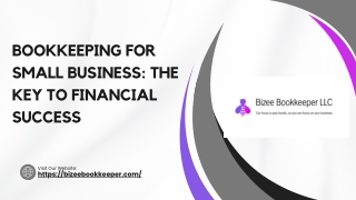 Bookkeeping for Small Business The Key to Financial Success