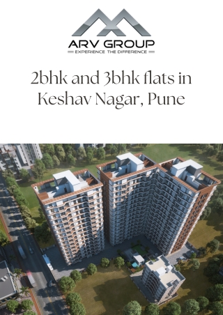 Your Dream Home Awaits: 2BHK and 3BHK Flats in Keshav Nagar, Pune | ARV Uthville