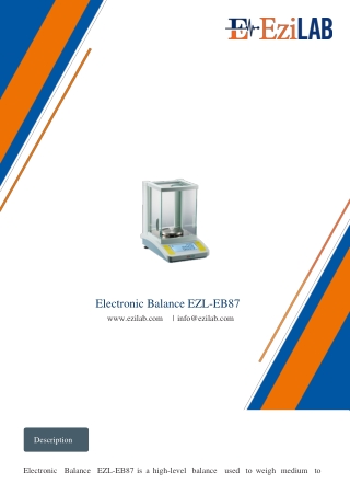 Electronic-Balance-EZL-EB87