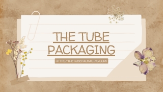 Paper Tubes Versatile and Sustainable Solutions
