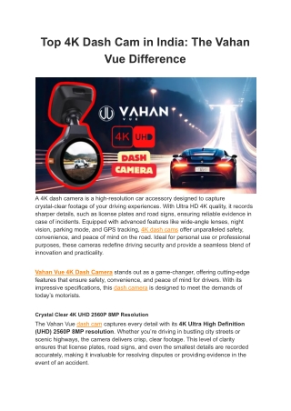 The Vahan Vue