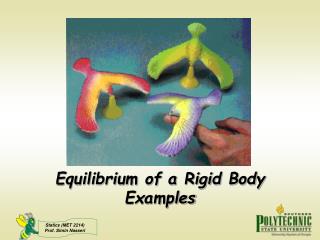 Equilibrium of a Rigid Body Examples