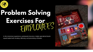 Problem Solving Exercises For Employees
